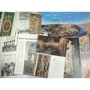 Ephemera Lot LIFE Magazine Se/De 1963 Detached Pages 12.2oz VTG Pictures/Stories